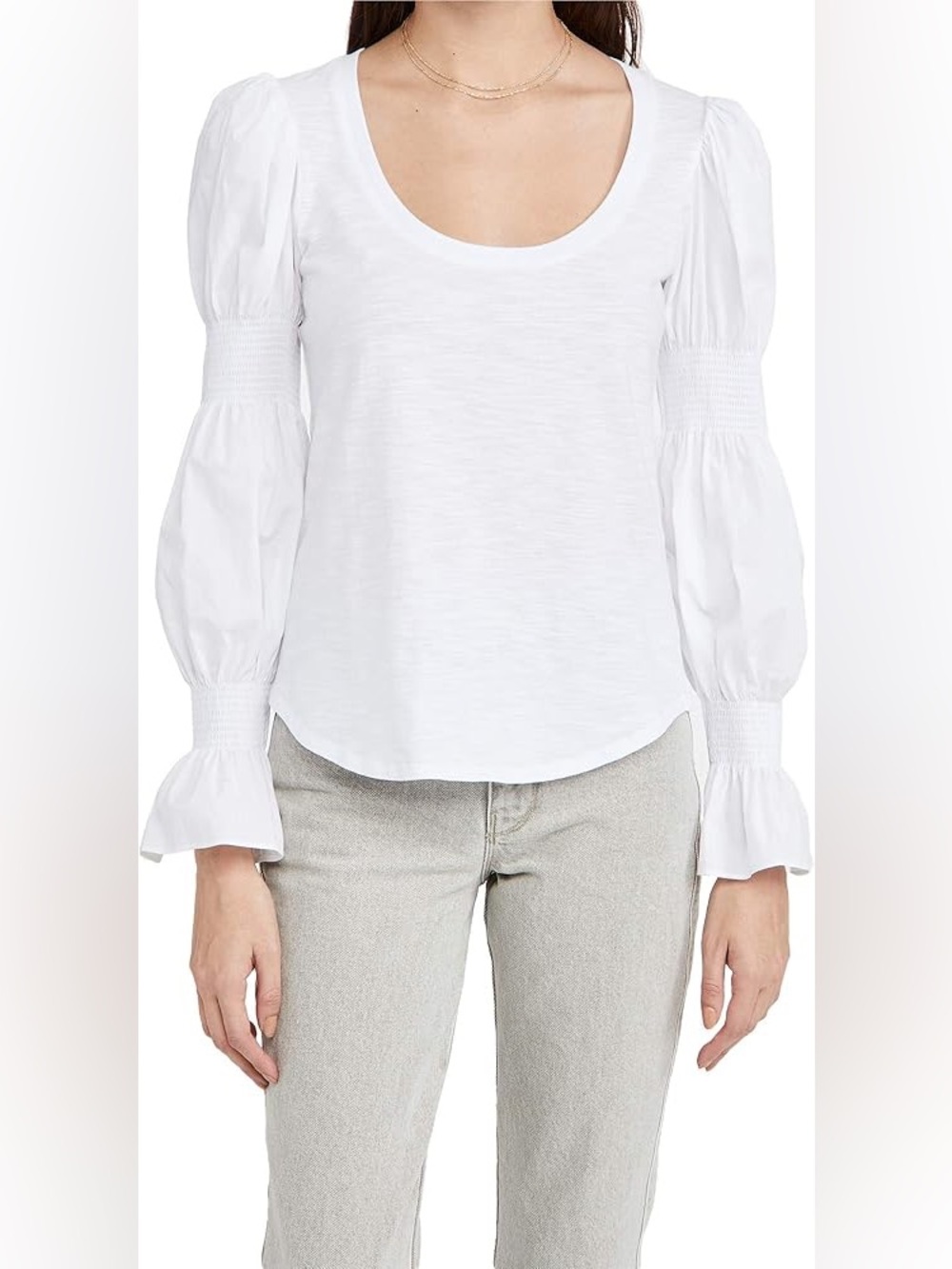 Cinq à Sept Libby Top XS Puff Sleeves